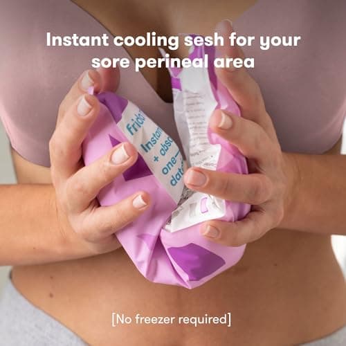 Frida Mom 2-in-1 Postpartum Pads, Absorbent Perineal Ice Maxi Pads, Instant Cold Therapy Packs and Maternity Pad in One — view 3