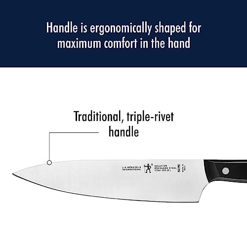 HENCKELS Solution Razor-Sharp 8-inch Chef Knife, German Engineered Informed by 100+ Years of Mastery — view 3