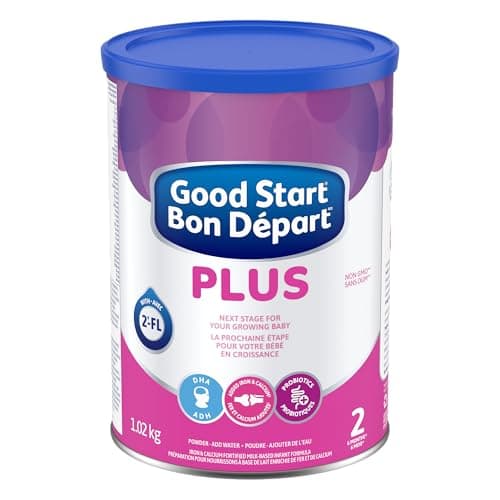 GOOD START PLUS 2 Powder Baby Formula, For Babies 6 months plus, Added Iron & Calcium, With DHA, Probiotics and 2'-FL, 1.02kg