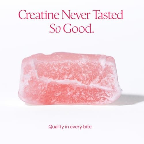Create Creatine Monohydrate Gummies for Men & Women, Boost Focus, Strength, and Endurance, Anti-Melting Formula, Vegan, Gluten-Free, Non-GMO, 1.5g of Creatine per Gummy (Watermelon) — view 2