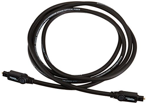 Amazon Basics Digital Optical Audio Toslink Cable for Sound Bar, TV - 6 Feet (1.8 Meters) — view 4