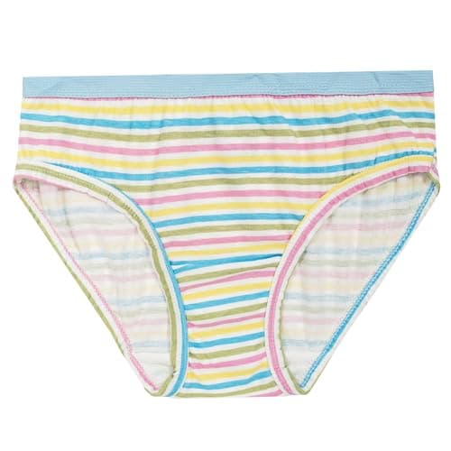 Fruit of the Loom Girls 100% Cotton Assorted Briefs, 9 Pack — view 3
