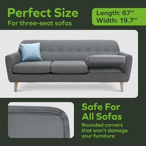 BEN'SHOME® Couch Cushion Support Board for Sagging Sofas | 58-67" x 19.7" — view 8