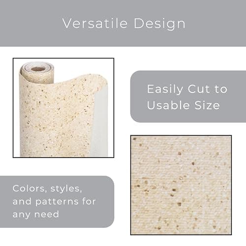 Pro-Mart 8744704 Beige Granite Grip Bonded Shelf Liner, 18" x 5' — view 5