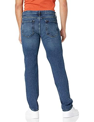 Amazon Essentials Men's Slim-Fit Stretch Jean, Vintage Light Wash, 34W x 32L — view 2