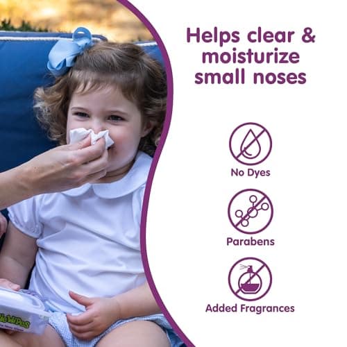 Boogie Gentle Saline Nose Wipes Unscented - 180 Count — view 4