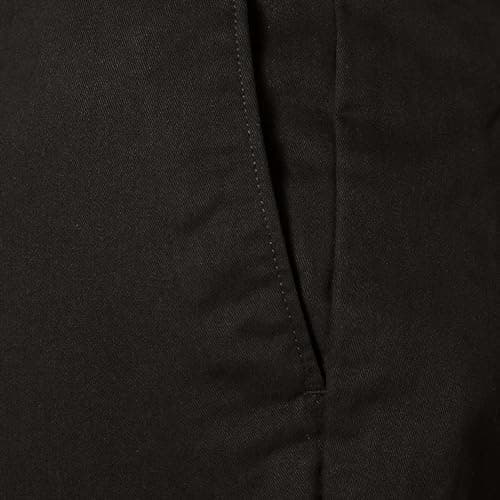 Amazon Essentials Men's Slim-Fit Wrinkle-Resistant Flat-Front Chino Pant, Black, 32W x 34L — view 6