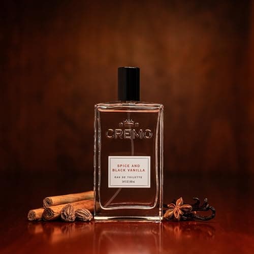 Cremo Cologne For Men - Spice & Black Vanilla Mens Cologne Spray, An Explosion of Vibrant Spices, Dark Woods and Black Vanilla, Multi-Layered Signature Men's Fragrances, 3.4 Fl Oz — view 2