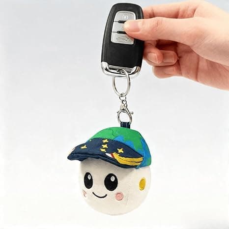 Artemis 2 Rise Pillow, Moon Mission Merch Pillows, Artemis II Rise Plush Keychain for Backpack & Handbags (keychain) — view 5