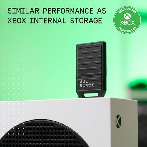 WD_Black 2TB C50 Storage Expansion Card, Officially Licensed for Xbox – Quick Resume, Plug & Play, NVMe SSD Expansion for Xbox Series X|S Gaming Consoles - WDBMPH0020BNC-WCSN — view 2