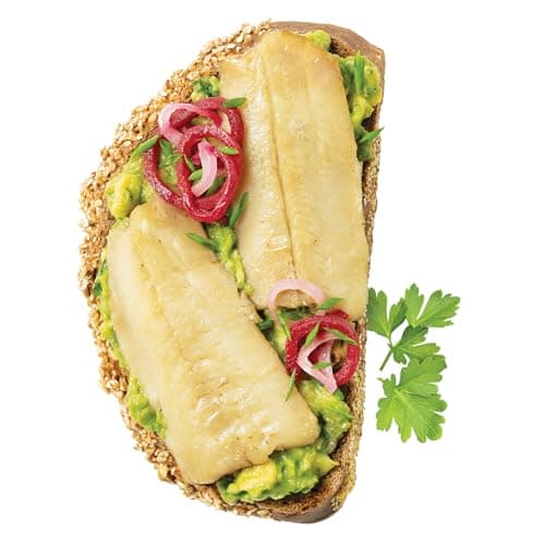 Brunswick Sardine Fillets Seafood Snacks Golden Smoked 92g, 18 Count - Canned Sardines - High In Protein - Contains Omega-3 - Excellent Source Of Vitamin D - Ready To Eat - Naturally Smoked — view 3