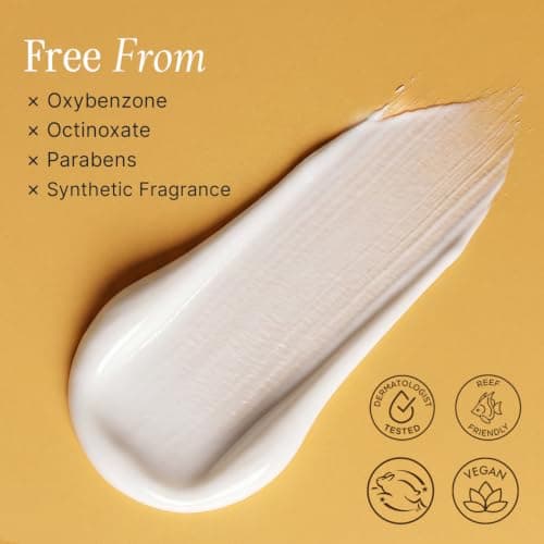 Mineral Sunscreen for Body SPF 50 – Reef Friendly Broad Spectrum Zinc Oxide, Made in USA with Organic & Natural Ingredients, Water Resistant 80 Min, Non Toxic Baby Sunblock for Kids, No White Cast — view 5