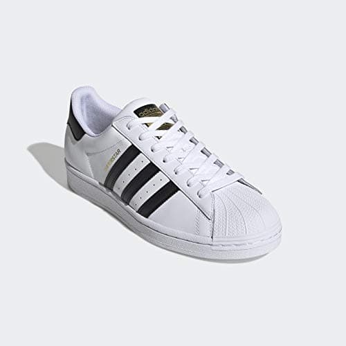 adidas Originals mens Superstar Sneaker, White/Core Black/White, 10.5 US — view 7