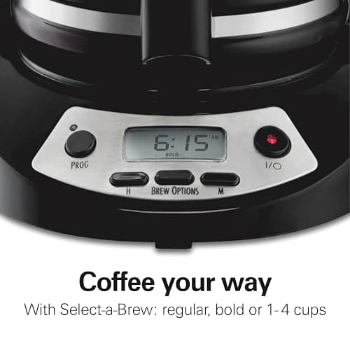 Hamilton Beach 12 Cup Programmable Drip Coffee Maker — view 3