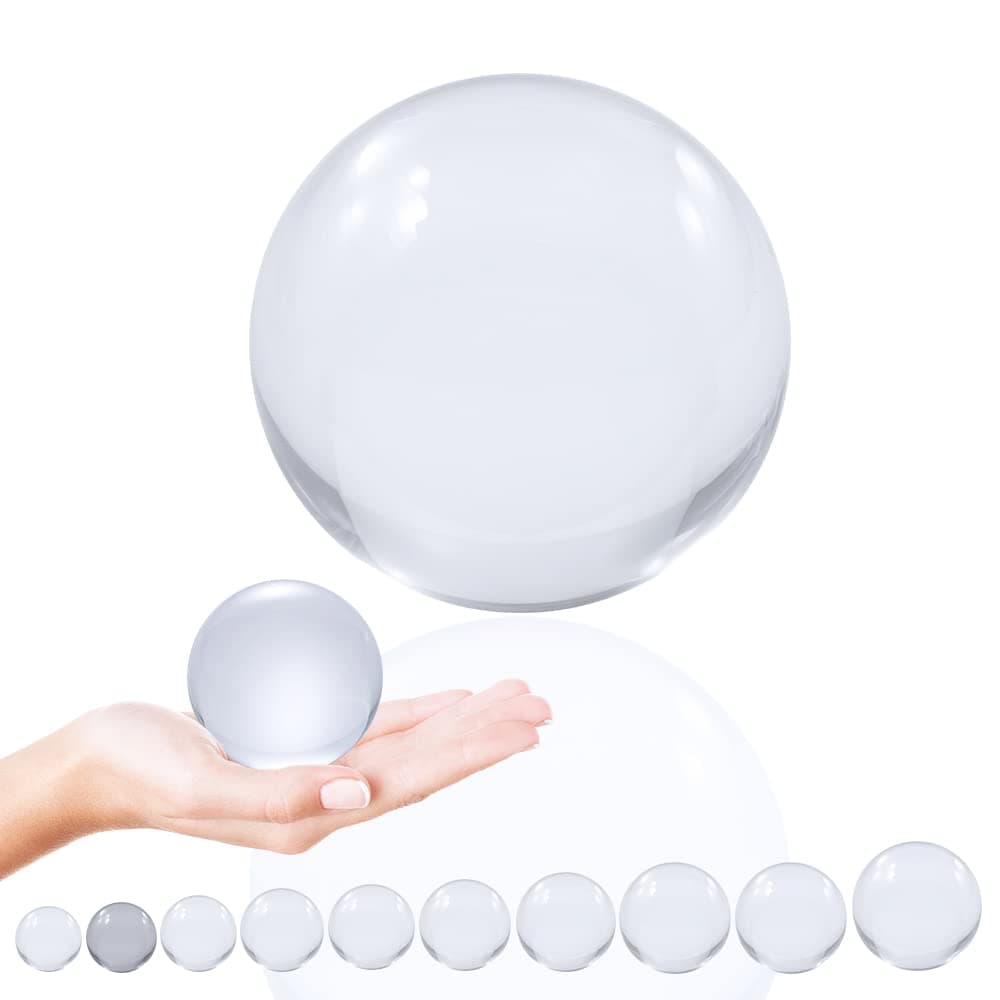 Juggle Dream Bola de Malabares de Contacto de Acrílico Transparente (90 mm) - Bolas de Rendimiento de Manipulación — view 7