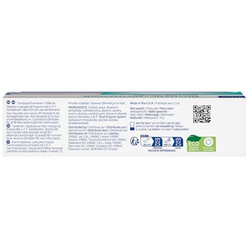 Virbac C.E.T.® Enzymatic Toothpaste| Tartar & Plaque Control for Fresh Breath | Pet Dental Care Toothpaste | Poultry Flavor, 2.5 oz — view 6