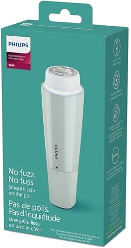 Philips Beauty Cordless 5000 Facial Hair Remover for Women, Electric Facial Hair Removal Shaver for Upper Lip, Chin, Cheeks & Jawline, Gentle Hair Removal at Home & On‑the‑Go, BRR474/00 — view 12