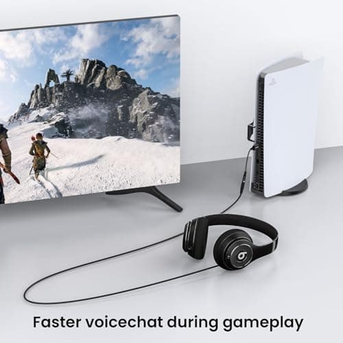 MOSWAG USB to 3.5mm Jack Audio Adapter 0.65Feet/20cm, External Sound Card Support Mic TRRS Headset with 3.5mm Aux Stereo Converter Compatible with Windows, PC, Laptop, Mac, Linux, Desktops, PS4 — view 3
