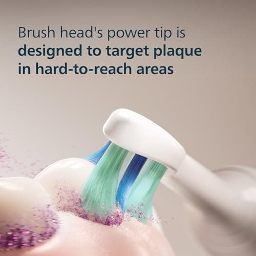 Philips Sonicare C2 Plaque Control - Genuine Replacement Electric Toothbrush Heads, White, 3 Pack, HX9023/65 — view 3