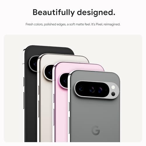 Google Pixel 9 Pro XL - Unlocked Android Smartphone with Gemini, Triple Rear Camera System, 24-Hour Battery, and 6.8" Super Actua Display - Obsidian - 256 GB — view 6