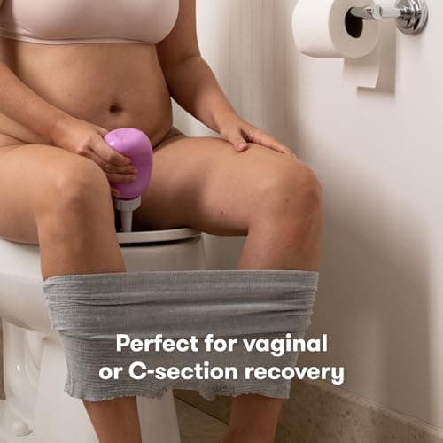 Frida Mom Upside Down Peri Bottle for Postpartum Care, Portable Bidet Perineal Cleansing and Recovery for New Mom, The Original Fridababy MomWasher — view 5