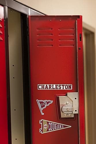 College of Charleston 11ct Vinyl Large Deluxe Stickers Variety Pack - Laptop, Water Bottle, Scrapbooking, Tablet, Skateboard, Indoor/Outdoor - Set of 11 — view 4