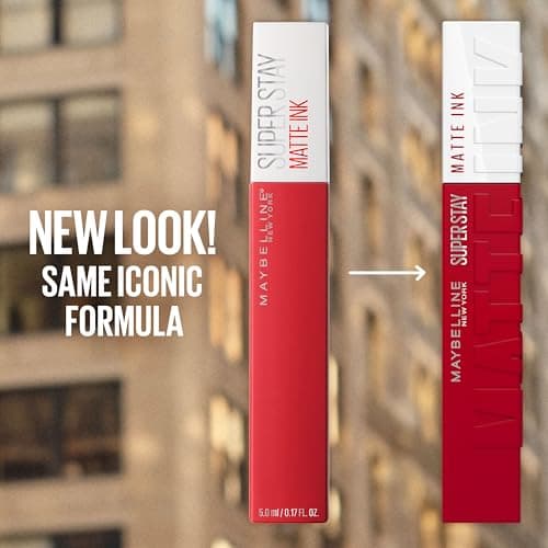 Maybelline New York SuperStay Matte Ink Liquid Lipstick, Amazonian, 0.17 fl. oz., 5 ml (Pack of 1) — view 2