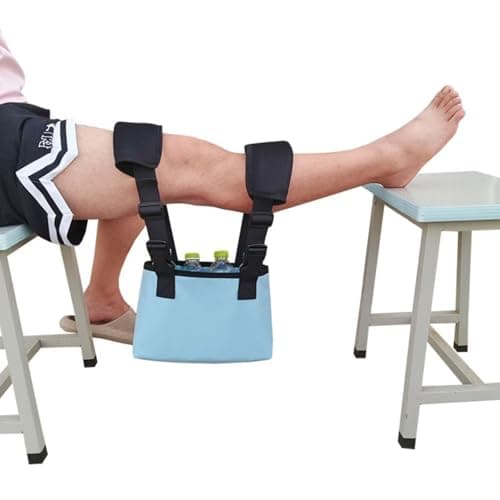 YYBFD Knee Extension Recovery Device, Essential Aid for Knee Surgery Rehabilitation, Supports Leg Straightening and Flexibility After Knee Replacement (Weights Not Included) — view 5