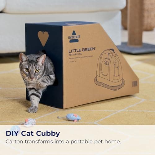 BISSELL Little Green Pet Deluxe Portable Carpet Cleaner, 3353 — view 2