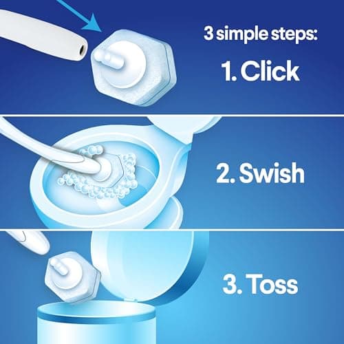 Clorox ToiletWand Disposable Toilet Cleaner Refills, 30 Count, Kills 99.9% of Germs and Viruses, Touch-Free Toilet Cleaning, Original Scent — view 3