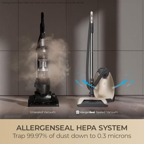 Kenmore Elite 700 Series Bagged Canister Vacuum with 2-Motor System, Powerful Suction, HEPA Filter, Pet PowerMate for Pet Hair, Thick Carpet, Hard Floors, Stairs and More, Gold — view 2
