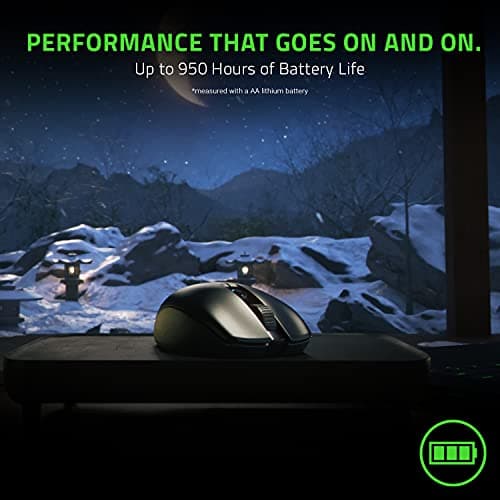 Razer Orochi V2 Mobile Wireless Gaming Mouse: Ultra Lightweight - 2 Wireless Modes - Up to 950hrs Battery Life - Mechanical Mouse Switches - 5g Advanced 18k Dpi Optical Sensor - Classic Black — view 3