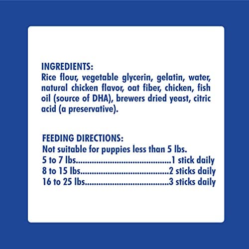 N-Bone Puppy Teething Sticks, Chicken Flavor, Natural Puppy Chew Sticks & Teething Treats, SQF Certified, Made with Rice Flour for Easy Digestion, Calcium Enriched (3.7oz) — view 9