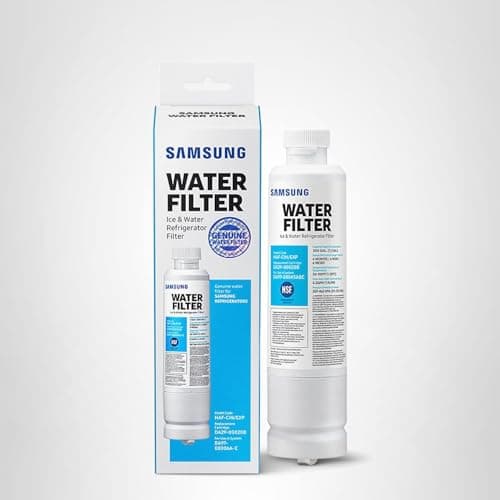 SAMSUNG Genuine Filter for Refrigerator Water and Ice, Carbon Block Filtration for Clean, Clear Drinking Water, 6-Month Life, HAF-CIN/EXP, 1 Pack — view 9