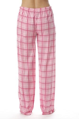 Just Love Women Plaid Pajama Pants Sleepwear 6324-PNK-10281-XL — view 2