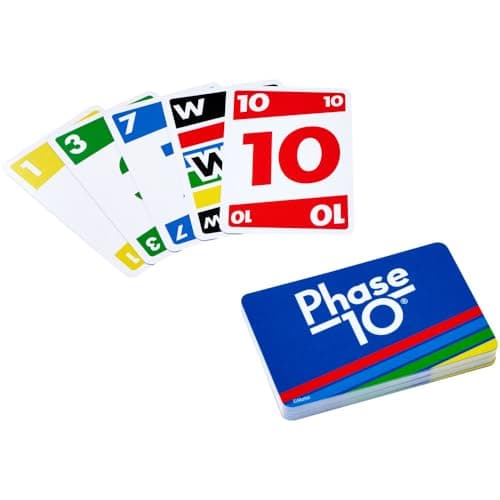 Mattel Games Phase 10 Card Game for Families, Adults and Kids, Challenging & Exciting Rummy-Style Play — view 4