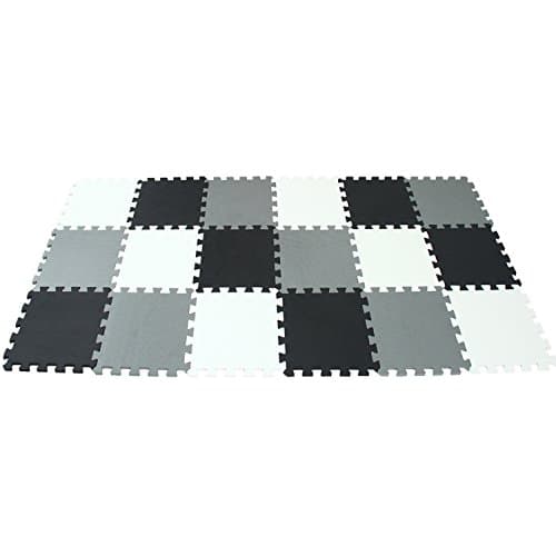 MQIAOHAM® 18 Pieces Puzzle Play Mats, Soft Baby Play Mat, Kids Interlocking Foam Floor Tiles, Carpet Playmats G301018-101104112 — view 4