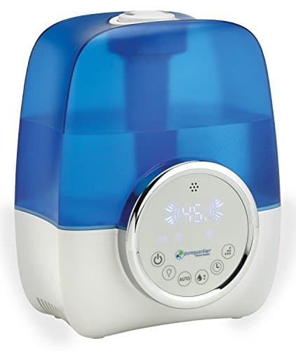 PureGuardian 13.5L Output per Day Ultrasonic Cool Mist Humidifier, Single Room, Desk, Office, Bedroom, Baby, Portable, Night Light, Auto Shut-Off, Pure Guardian H1250 — view 2
