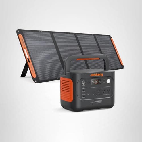 Jackery Solar Generator 1000 v2 with 200W Solar Panel,1070Wh Portable Power Station LiFePO4 Battery,1500W AC/100W USB-C Output, 1Hr Fast Charge for Outdoor,Off-Grid Living,RV,Emergency — view 9