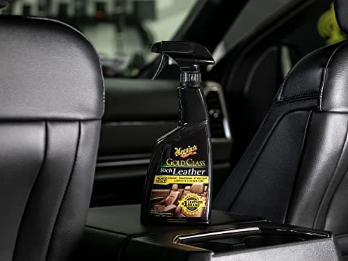 Meguiar's Gold Class Rich Leather Cleaner and Conditioner 3-in-1 Spray, Non-Greasy Car Leather Cleaner and Conditioner Treatment with Advanced UV Protection, 15.2 Oz Spray Bottle — view 4