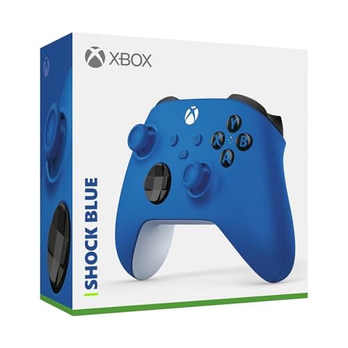 XBOX Wireless Gaming Controller | Shock Blue | Console, PC, & Cloud Devices | Textured Grip | Wireless, Bluetooth, USB-C Connectivity — view 6