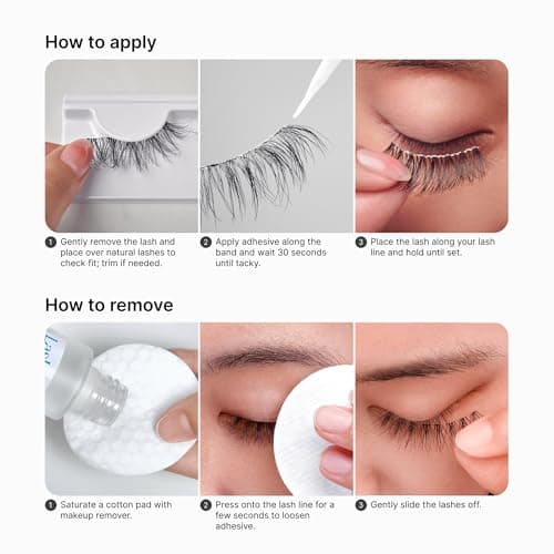 Kiss Lash Adhesive, Lash Glue, 24hr Strip Eyelash Adhesive, Clear, Includes Lash Adhesive, Long Lasting Wear, Can Be Used with Strip Lashes and Lash Clusters — view 7