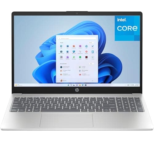 HP Pavilion 15.6" FHD Laptop Computer, 8GB DDR4 RAM, 256GB PCIe SSD, Intel N100 CPU, 2026 Edition, Portable Design, WiFi 6, Bluetooth, Webcam, Type-C, Office 365, Windows 11, Light Gray