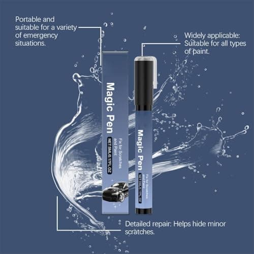 Magic Car Scratch Remover Pen, 2026 New Car Paint Repair Pen, Quick Auto Scratch Removal for Minor Scrapes, Universal Touch UpPen for All Cars, Weatherproof & Fade Resistant (1 Pcs) — view 4