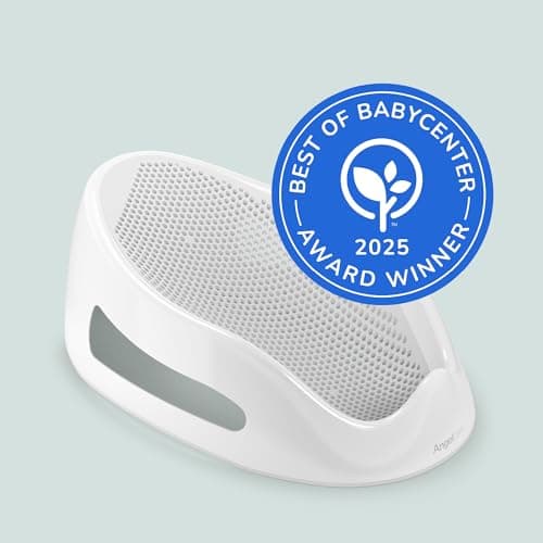 Angelcare Baby Bath Support (Gray) | Ideal for Babies Less Than 6 Months Old — view 7