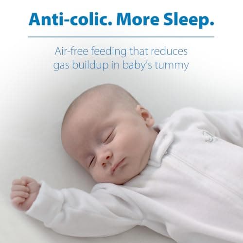 Dr. Brown’s Natural Flow Anti-Colic Options+ Narrow Glass Baby Bottles, 4oz, 2-Pack — view 6