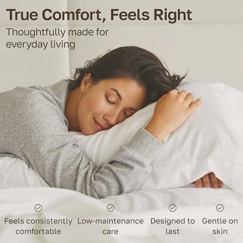 California Design Den Luxury Queen Size Sheet Set - 100% Cotton, 600 Thread Count Deep Pocket Queen Sheets, Hotel-Quality Bedding with Sateen Weave - Blue — view 5