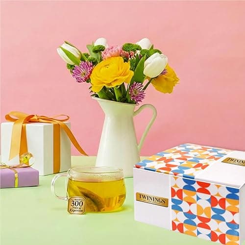 Twinings Tea Bag Sampler Assortment in Giftable Box, Variety Pack (22 Count), 22 Unique Flavours for Tea Lovers: Women, Men, Couples, Family, Friends, Coworkers — view 2