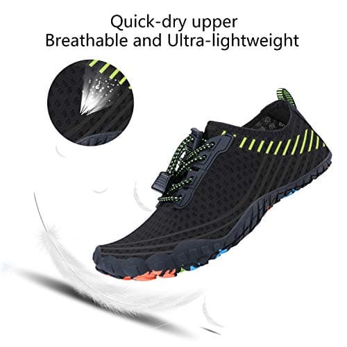 MAYZERO Water Shoes Men Women Quick Drying Swim Surf Beach Pool Shoes Wide Toe Barefoot Aqua Shoes Summer Outdoor Sports Shoes — view 2