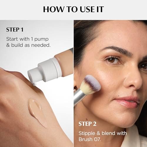 IT Cosmetics CC+ Cream (Tan) - Natural Full Coverage Foundation With SPF 50+, Color Corrector & Anti-Aging Hydrating Serum, Hyaluronic Acid + Peptides, Lightweight - 1.08 fl oz — view 12
